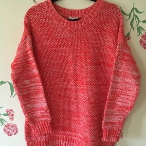 Gap Bulky Orange Knit Sweater